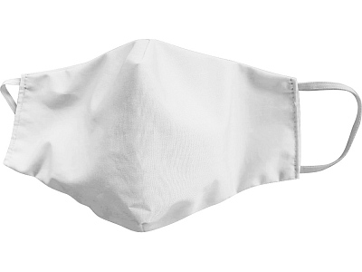 Маска для лица многоразовая (Белый) Маска для лица многоразовая (Белый)