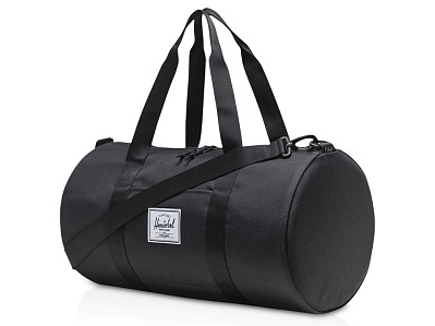 Herschel Classic™ спортивная сумка из переработанного материала (Чёрный)