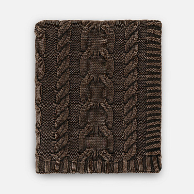 Плед Hygge  (Коричневый)