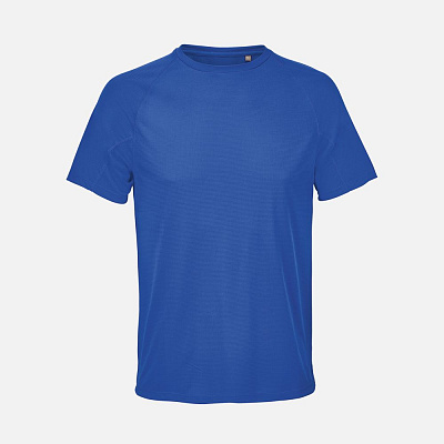 Футболка спортивная унисекс Vortex, ярко-синяя (roayl) (Синий)
