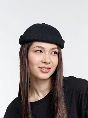 Кепка без козырька Marinero, черная (Чёрный)