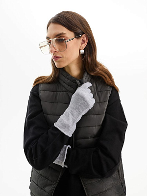 Перчатки Alpine, удлиненные, серые