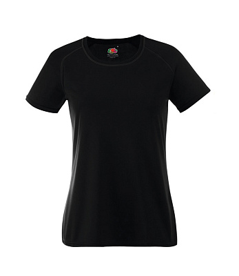 Футболки FOTL SS Performance T Lady (Чёрный)