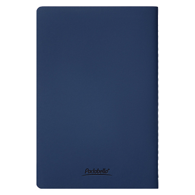 Блокнот Альфа Слим (Alpha slim), синий