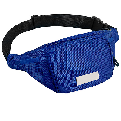 Поясная сумка SPLIT TO GO, Синий/Серебряный (Синий/Серебряный)