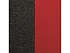Черный глиттер/красный