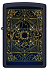 Зажигалка ZIPPO Elements Design с покрытием Navy Matte, латунь/сталь, синяя, матовая, 38x13x57 мм - Фото 2