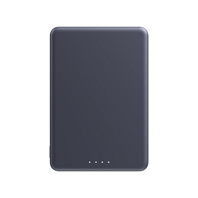 Беспроводной магнитный ПЗУ Xiaomi Super Slim Magnetic Power Bank 5000, голубой