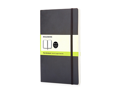 Записная книжка А6 (Pocket) Classic Soft (нелинованный) (Черный)