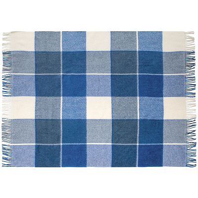 Плед Edinburgh, голубой