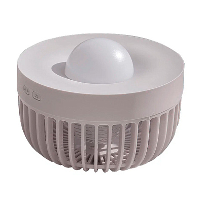 Антимоскитная лампа 3в1 SOLOVE Mosquito Lamp 002D  (Серый)