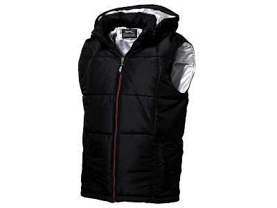 Жилет мужской (Черный/стальной)