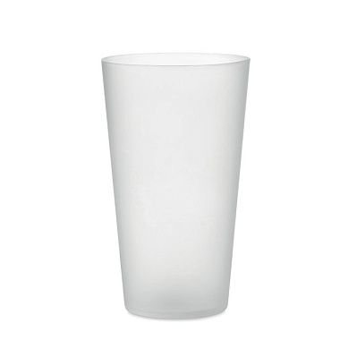Reusable event cup 500ml (Прозрачно-белый)