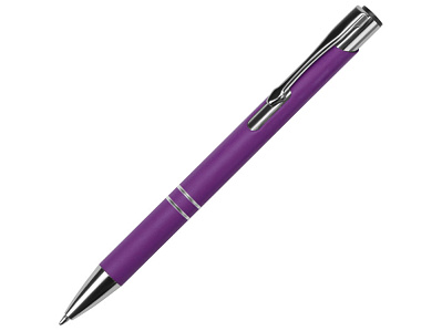 Ручка металлическая шариковая Legend Gum soft-touch (Фиолетовый)