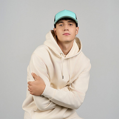 Бейсболка RAPPER COTTON-S, 5 клиньев, пластиковая застёжка