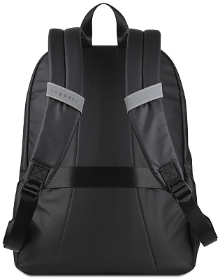 Рюкзак BUGATTI Blanc 15'', чёрный, тарпаулин/полиэстер, 32х15,5х45 см