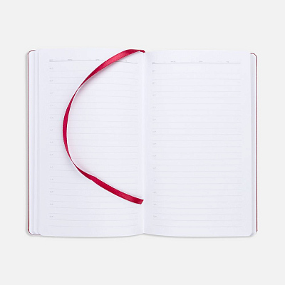 Ежедневник Nova Round, недатированный, красный