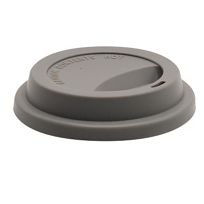 Крышка силиконовая для кружки Magic  (Серый)