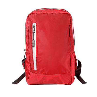 Рюкзак SHINE , 38 х 23 х 12 см, 100% нейлон (Красный)