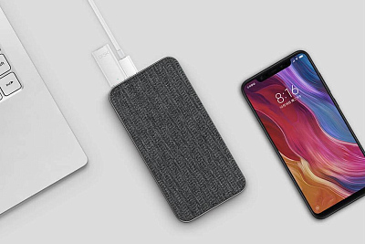 ПЗУ ZMI 10000 Ligtning Grey, темно-серый