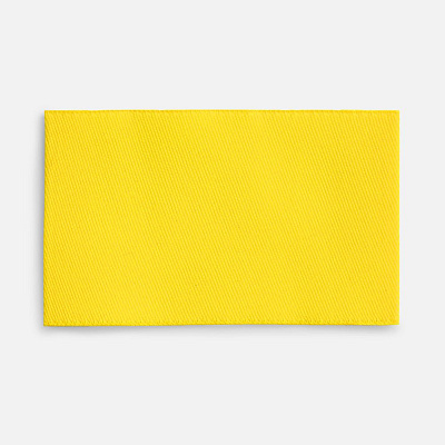 Лейбл тканевый Epsilon, M  (Желтый)