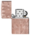 Зажигалка ZIPPO Armor® Hearts с покрытием Rose Gold, латунь/сталь, розовое золото, 38x13x57 мм - Фото 4