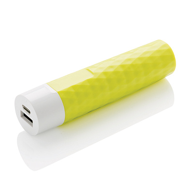 Зарядное устройство Geometric, 2200 mAh (Салатовый;)
