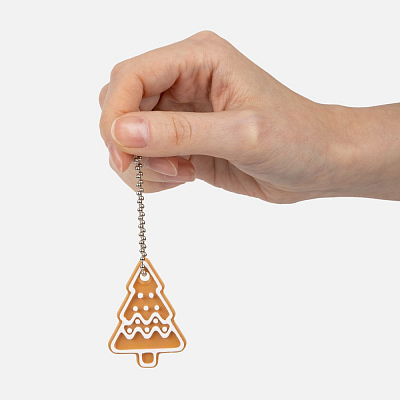 Мини-подвеска «Пряник», 3D-печать на заказ, елочка