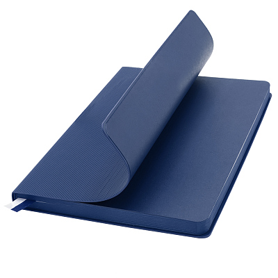 Ежедневник A5 недатированный Gabby в мягком переплёте  (Тёмно-синий)