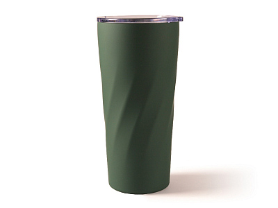 Термокружка FAMILY RADMIR, soft touch (Темно-зеленый)