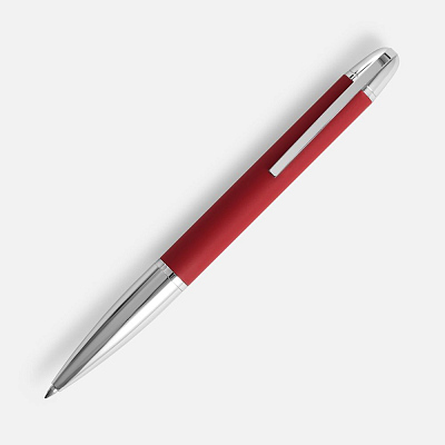 Ручка шариковая Arc Soft Touch, красная