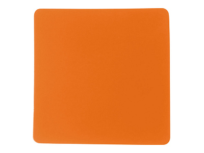 Патч Квадрат, soft-touch (Оранжевый)