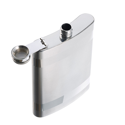 Фляга S.Quire 0,24 л, сталь, серебристая