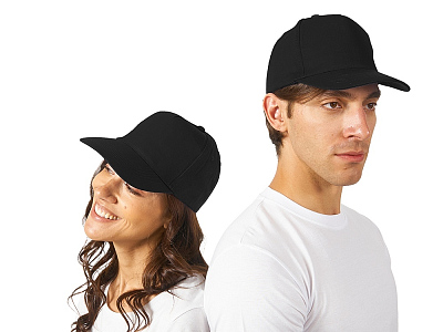 Бейсболка Memphis 165 (Чёрный)