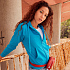 Толстовка женская без начеса LADIES LIGHTWEIGHT HOODED SWEAT 240 - Фото 3