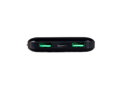 Внешний аккумулятор с дисплеем, 10000 mAh