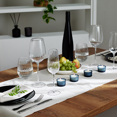 Набор ароматических свечей Сенто (Sento), синий