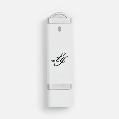 Флешка Profit, 8 Гб, белая