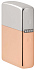 Зажигалка ZIPPO Bimetal с двойным металлическим покрытием, медь/латунь/сталь, медная, 38x13x57 мм - Фото 7