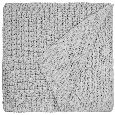 Плед Serenita, светло-серый (Серый)