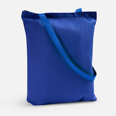 Шопер B4  с синими ручками (Синий)