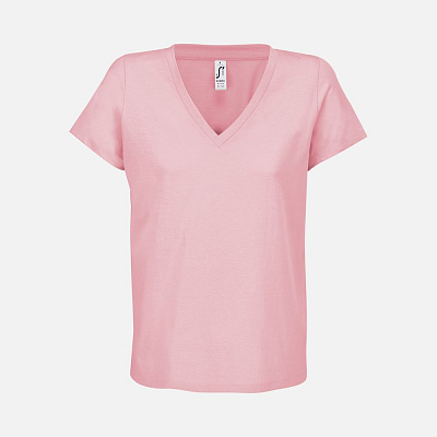 Футболка женская Regent Women с V-образным вырезом, ярко-синяя (royal) (Розовый)
