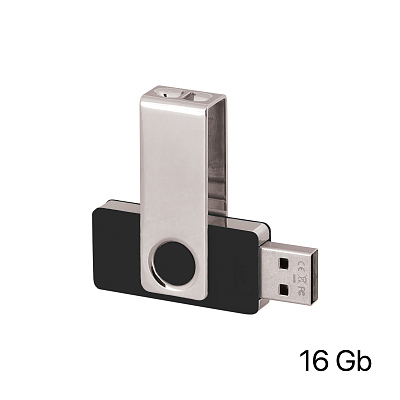 Флеш-карта TWISTA MS, 16Гб, черный (Чёрный)