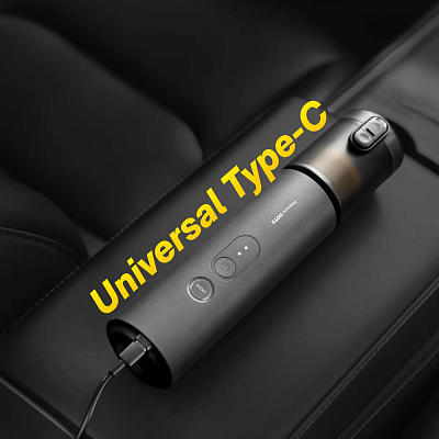 Портативный пылесос HOTO AutoCare Air Duster & Vacuum 4в1