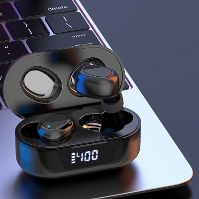 Наушники беспроводные  Bluetooth Gubber TW16, черные