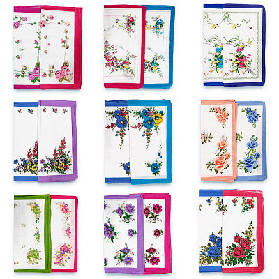 Платки носовые женские "G" 45450