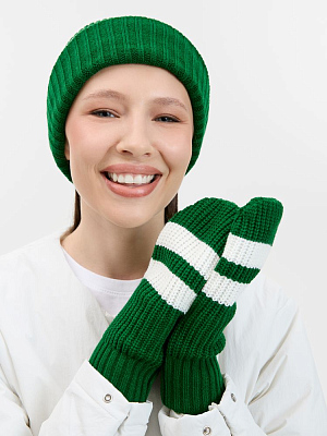 Варежки Winwear, зеленые (глубокий зеленый)
