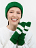 Варежки Winwear, зеленые (глубокий зеленый) - Фото 6