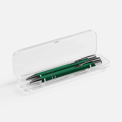 Набор из 2 ручек Keskus Soft Touch, зеленый