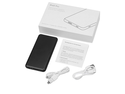 Внешний аккумулятор Shell Pro, 10000 mAh